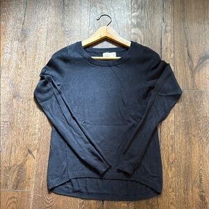 Hollister Navy Crew Neck Lightweight Sweater